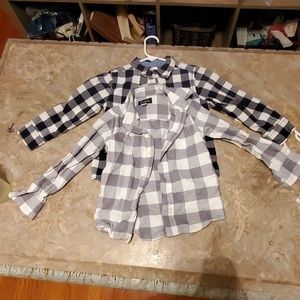 Checkered button ups